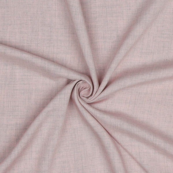 Coupon de 3m de viscose faux uni -  rose  (Prix pour le coupon)