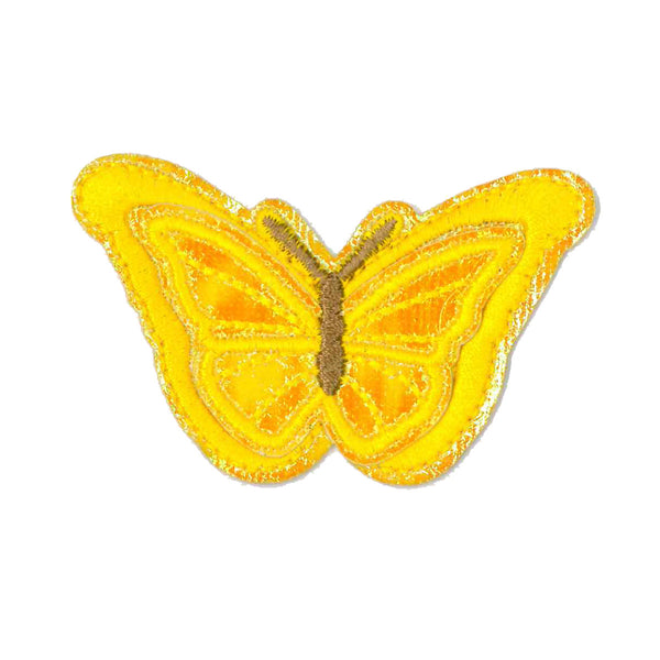 Patch thermocollant "papillon jaune" - (prix à la pièce)