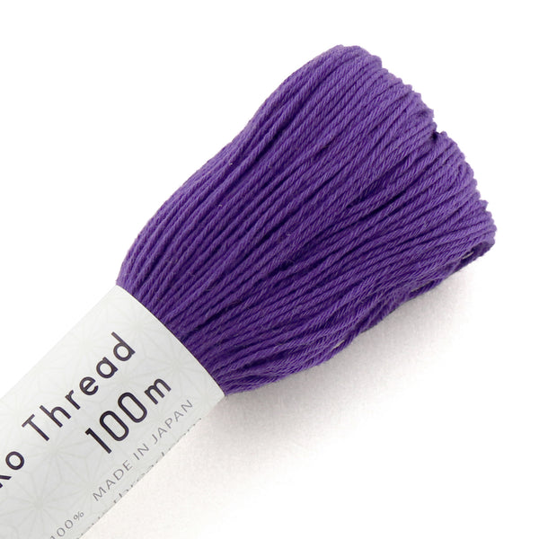 Fil sashiko de marque Olympus - Mauve n°124 - 100m (prix à la pièce)