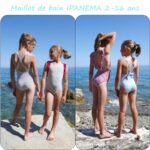 PDF - patron digital du maillot de bain Ipanema de Petits D'om de 2 à 16ans (Fr)