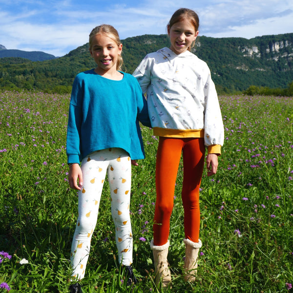 Patron pochette du legging ou cycliste Bodega de Petits D'om du 2 au 16ans (Fr)