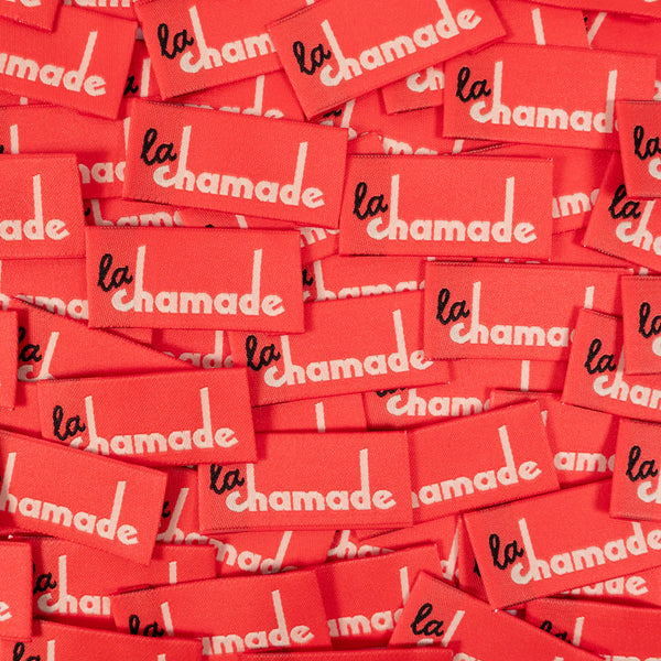 Lot de 5 étiquettes La chamade de Ikatee (prix pour le sachet de 5)