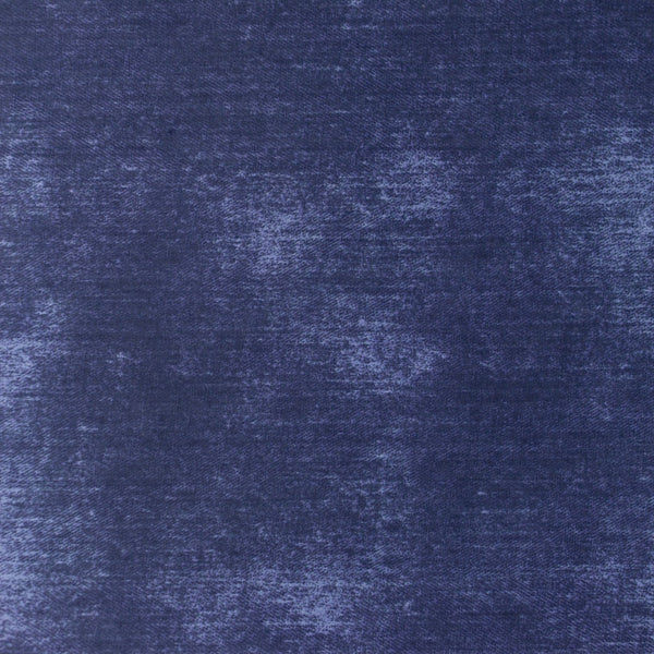 Coupon de 3m de popeline 100% coton faux uni bleu foncé - certifié oeko-tex