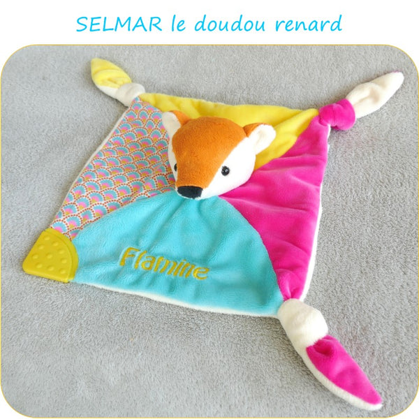 PDF - patron digital du doudou renard Selmar de Petits D'om (Fr)