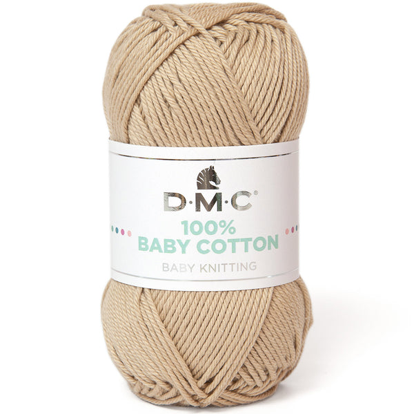 DMC - 100% baby cotton  - Biscuit 773  (prix pour 1 pelote)