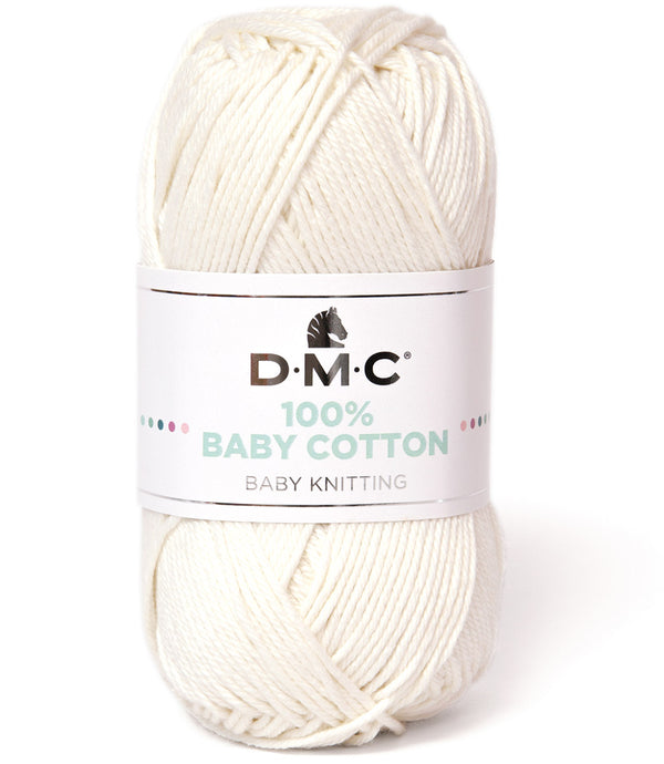 DMC - 100% baby cotton  - Ecru 761  (prix pour 1 pelote)