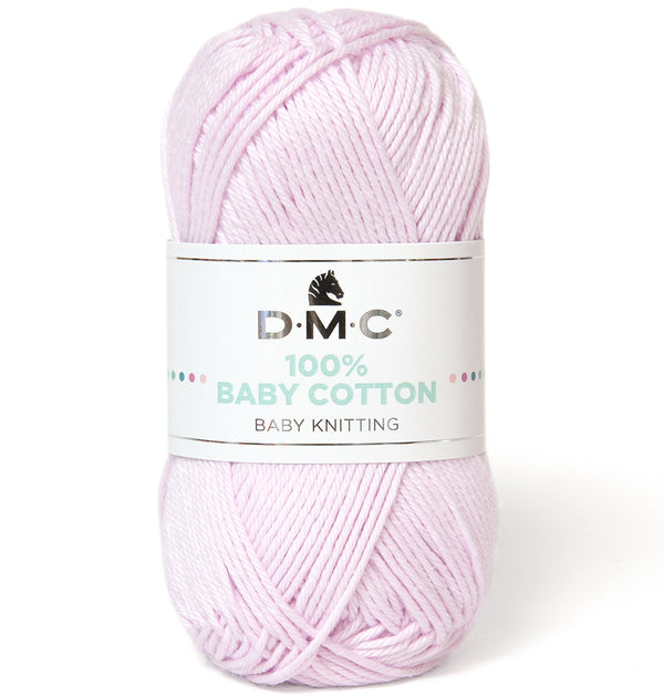 DMC - 100% baby cotton  - Guimauve 766 (prix pour 1 pelote)