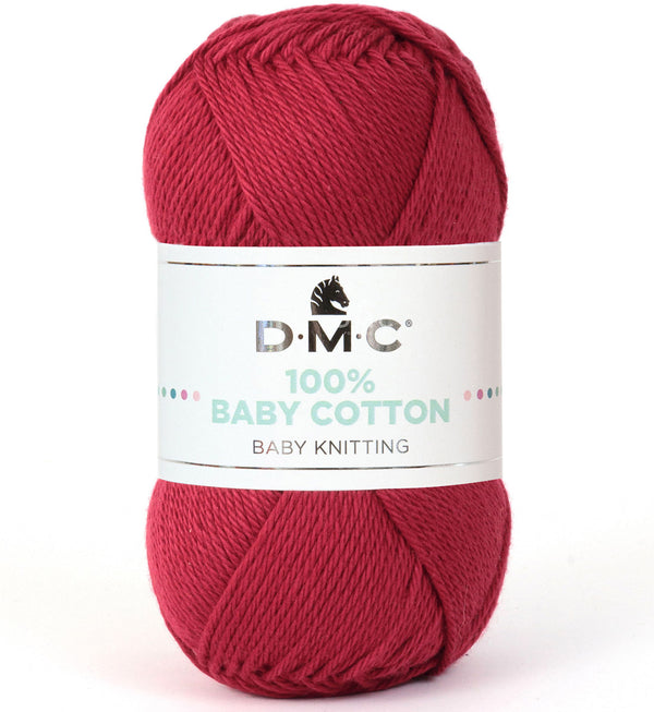 DMC - 100% baby cotton  - Griotte 791 (prix pour 1 pelote)