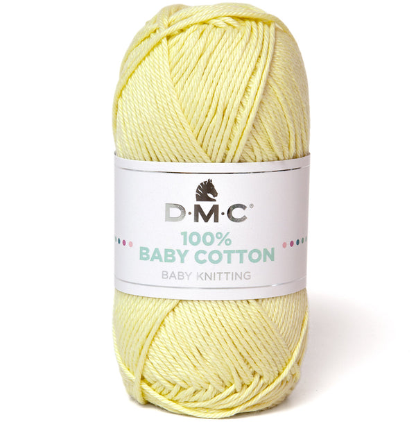 DMC - 100% baby cotton  - Beurre frais 770  (prix pour 1 pelote)