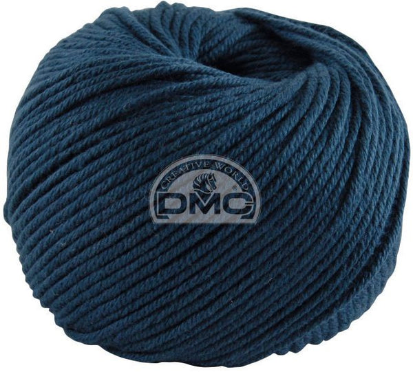 DMC - natura medium - Bleu de Prusse 177  (prix pour 1 pelote)