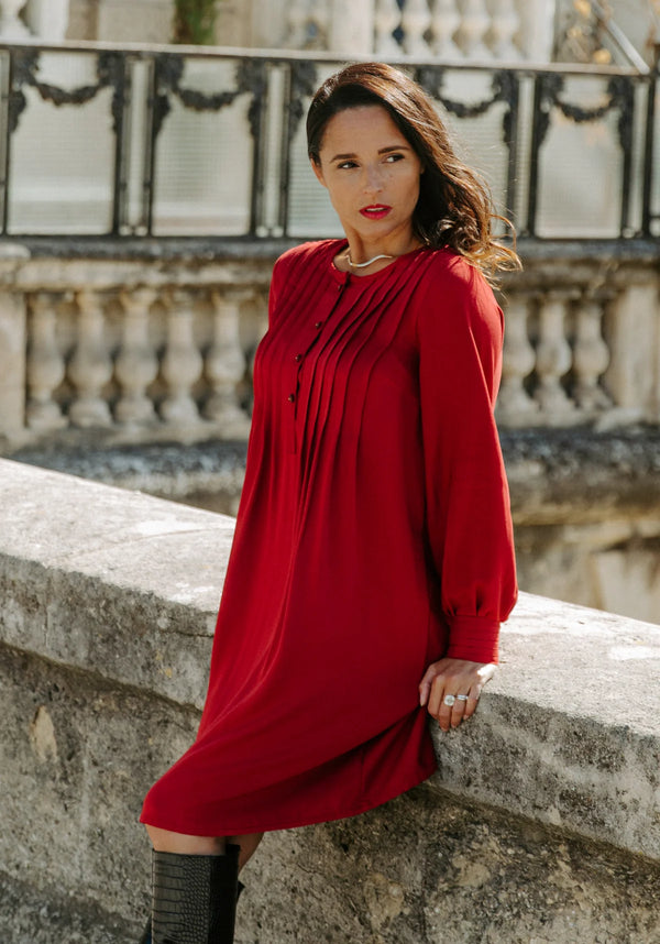 Robe chemise Atlas de Maison Fauve - taille 34 à 52 (fr et angl)