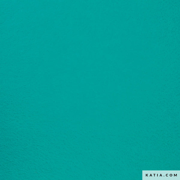 Feutrine épaisse 100% recyclée - turquoise