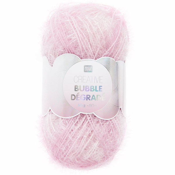 Rico Créative Bubble Dégradé  couleur 002 - rose (prix pour 1 pelote)