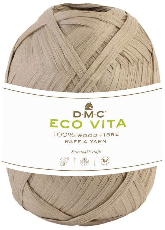 DMC - Eco Vita Raphia couleur 03 - sable (prix pour 1 pelote)