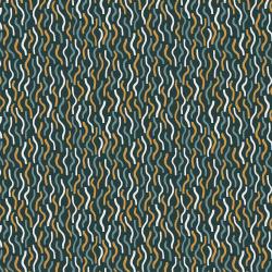 Superbe coupon 3m de popeline RJR Fabrics - "Northern abstract" - 110cm de large