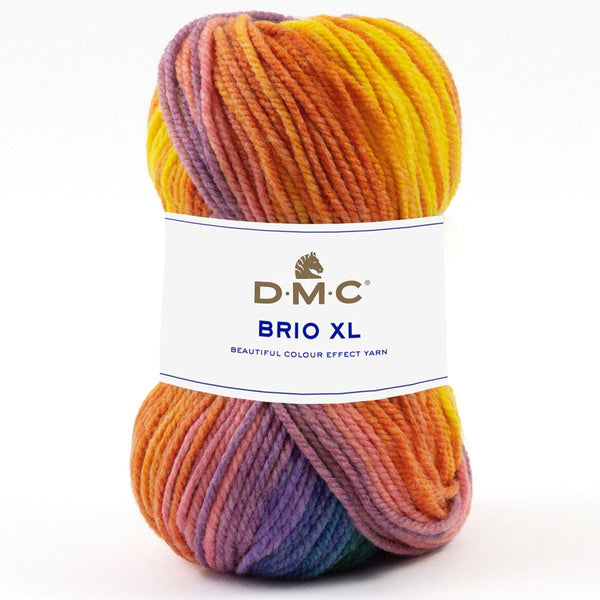 DMC - Brio XL - couleur 400 arc en ciel vif (prix pour 1 pelote)