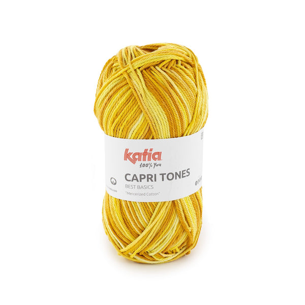 Fil en coton mercerisé dégradé - Capri tones de Katia - couleur 300 (prix pour 1 pelote)