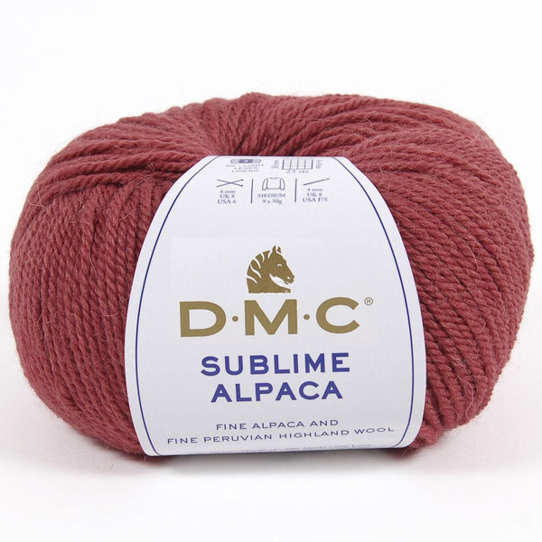 DMC - Sublime Alpaca - couleur 512 Tomette (prix pour 1 pelote)