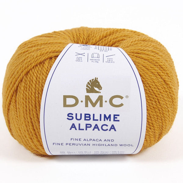 DMC - Sublime Alpaca - couleur 910 curry (prix pour 1 pelote)