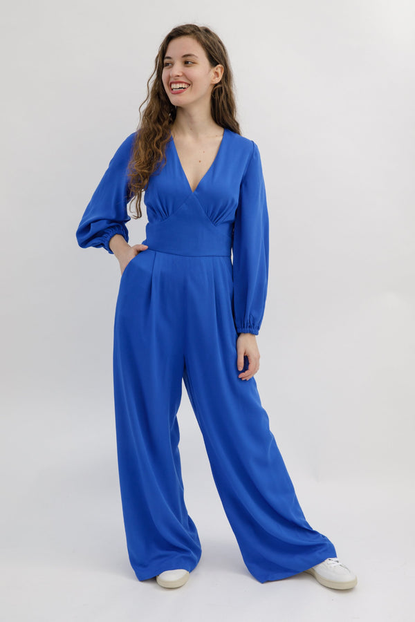 PDF -Sewing Pattern digital : Springe jumpsuit sleeves extension - Sew Love Patterns -size UK6-20 - English only