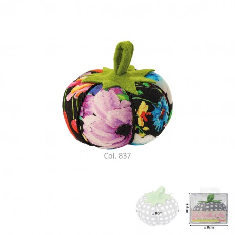 Tomate porte épingle "Fleurs aquarellées" (prix à la pièce)